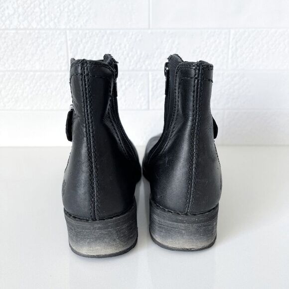 Timberland Womens Boots Earthkeepers Bethel Leather Ankle Chelsea Black Size 6.5 - Picture 10 of 10